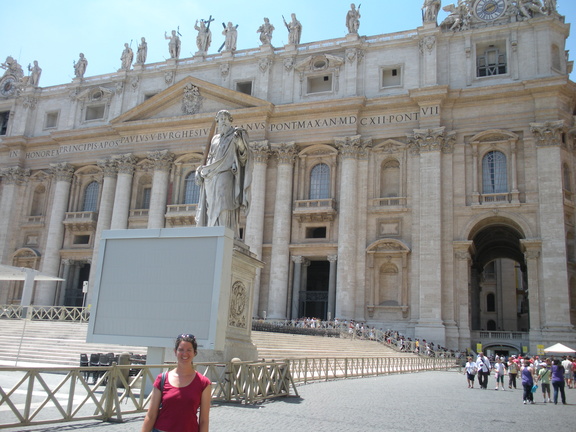 Outside of St. Peter's